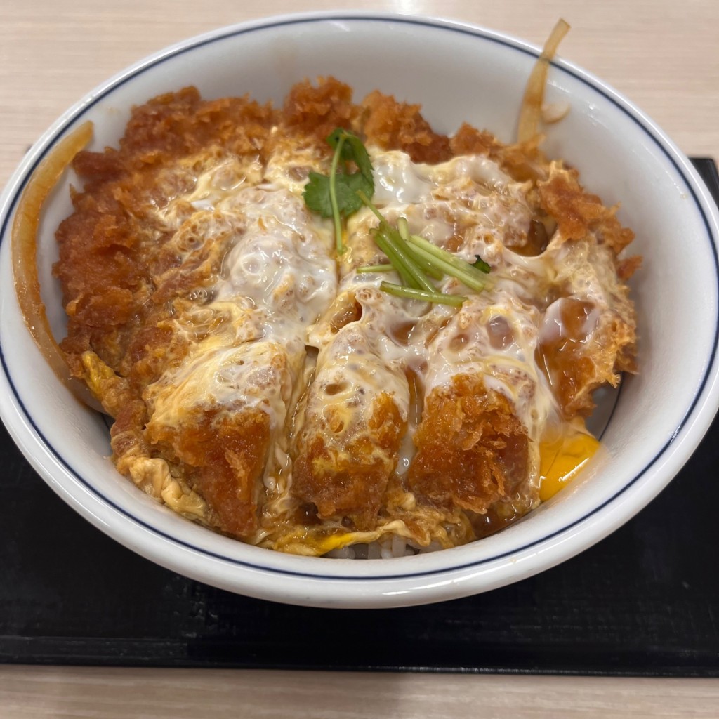 ユーザーが投稿したカツ丼(梅)の写真 - 実際訪問したユーザーが直接撮影して投稿した鯏浦町とんかつかつや 愛知1号線弥富店の写真