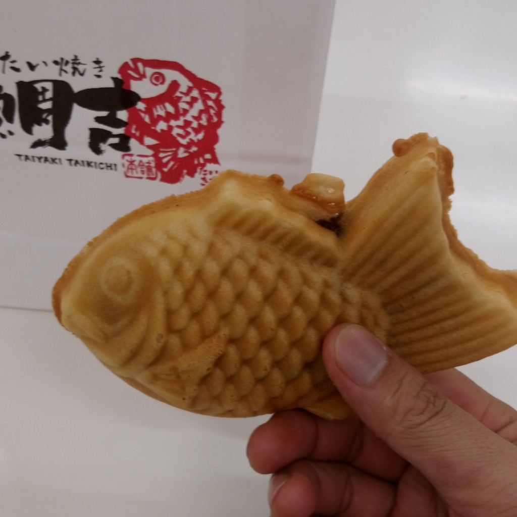 ユーザーが投稿した蓮鯛あずきの写真 - 実際訪問したユーザーが直接撮影して投稿した田中町たい焼き / 今川焼鯛吉本舗の写真