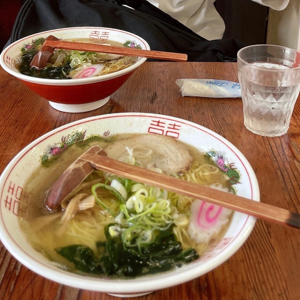 ユーザーが投稿したラーメンの写真 - 実際訪問したユーザーが直接撮影して投稿した鬼怒川温泉大原ラーメン / つけ麺ラーメン 八海山の写真