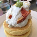 実際訪問したユーザーが直接撮影して投稿した神宮前パンケーキRainbow Pancake 原宿本店の写真