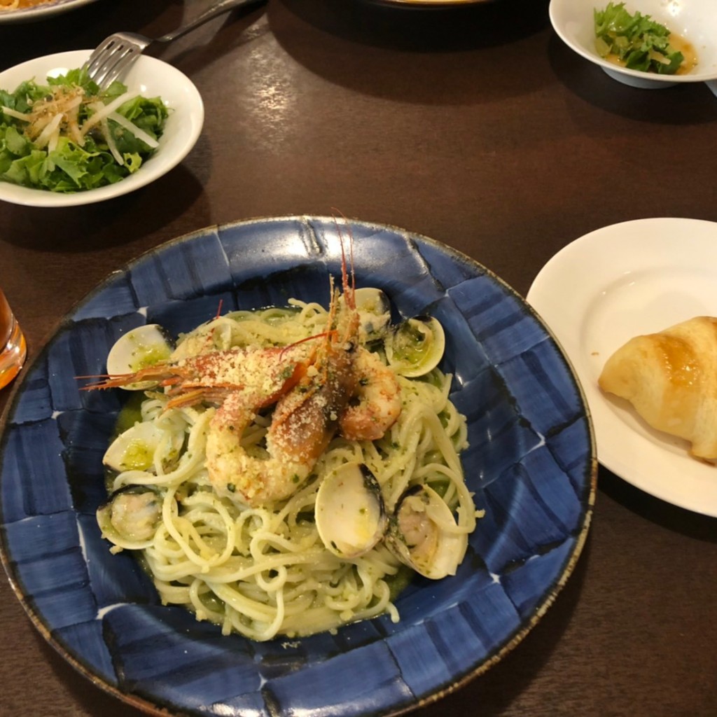 実際訪問したユーザーが直接撮影して投稿した本通パスタ鎌倉パスタ 広島本通店の写真