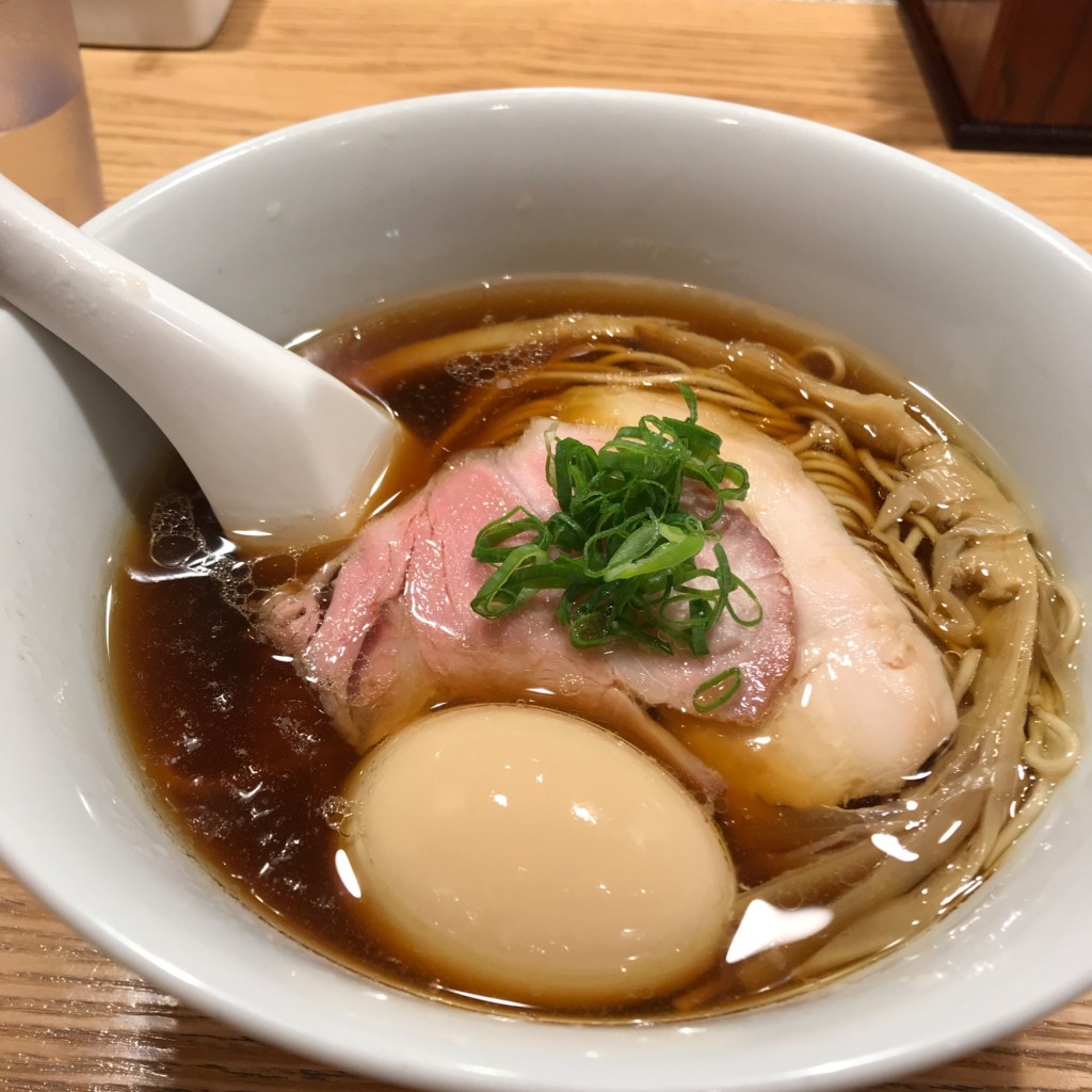 ユーザーが投稿した醤油ラーメンの写真 - 実際訪問したユーザーが直接撮影して投稿した落合ラーメン / つけ麺らぁ麺 はやし田 多摩センター店の写真