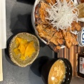 ロース豚丼 味噌汁セット - 実際訪問したユーザーが直接撮影して投稿した白根丼ものなまらうまいっしょ R246伊勢原店の写真のメニュー情報