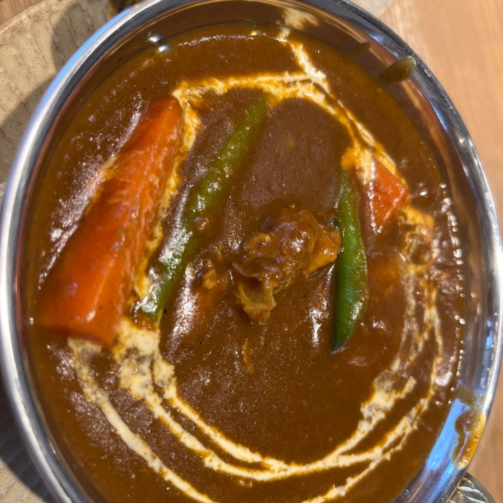 ユーザーが投稿したチキンカレーの写真 - 実際訪問したユーザーが直接撮影して投稿した笹口カレーBombay Duck Curryの写真