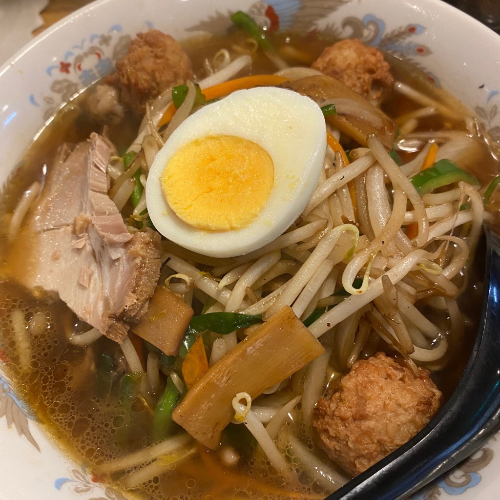 ユーザーが投稿した龍王ラーメンの写真 - 実際訪問したユーザーが直接撮影して投稿した南幸中華料理龍王の写真