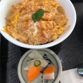 かつ丼セット - 実際訪問したユーザーが直接撮影して投稿した牧の原その他飲食店大地食堂 ジョイフル本田千葉ニュータウン店の写真のメニュー情報