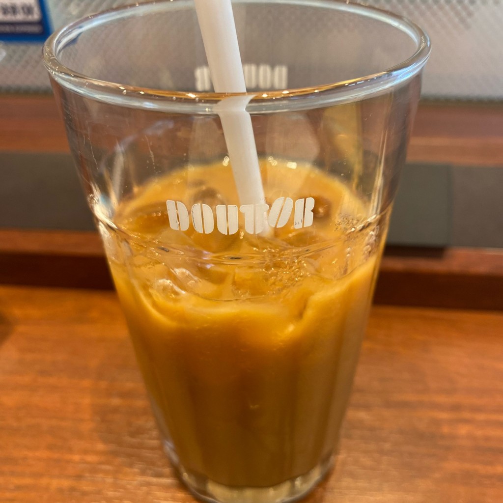 ユーザーが投稿したS· アイスコーヒーの写真 - 実際訪問したユーザーが直接撮影して投稿した新津町カフェドトール EneJet柳通り新津店の写真