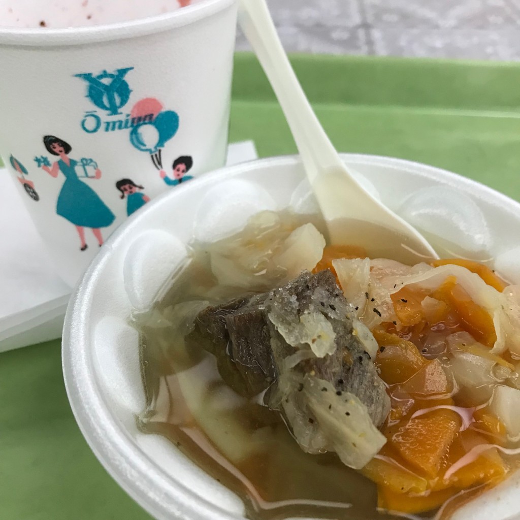 ユーザーが投稿したベジタブル ビーフスープの写真 - 実際訪問したユーザーが直接撮影して投稿した神田淡路町スイーツ神田 近江屋洋菓子店の写真