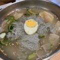 水冷麺 - 実際訪問したユーザーが直接撮影して投稿した百人町韓国料理コサム冷麺専門店の写真のメニュー情報