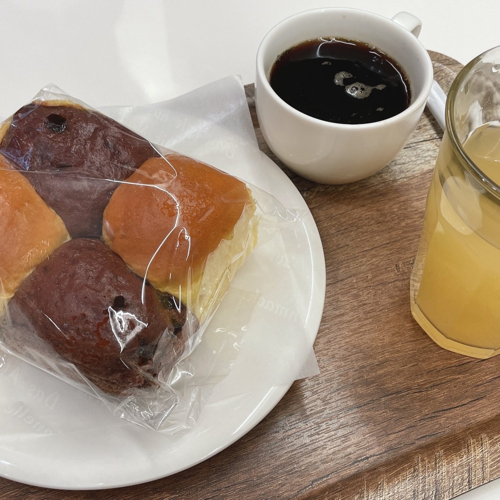 ユーザーが投稿したちぎりパンかぼちゃ&チョコの写真 - 実際訪問したユーザーが直接撮影して投稿した三宮町ベーカリー神戸グーテ 本店の写真