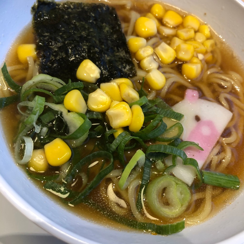 ユーザーが投稿したお子さまラーメンの写真 - 実際訪問したユーザーが直接撮影して投稿した大佐野ラーメン専門店丸源ラーメン 大宰府大佐野店の写真