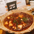 麻婆豆腐 - 実際訪問したユーザーが直接撮影して投稿した難波中居酒屋嬉々 わらまさの写真のメニュー情報
