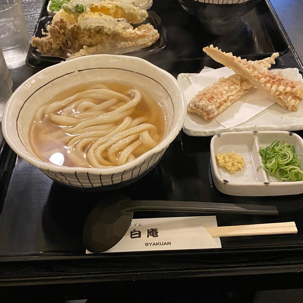 xishさんが投稿した新高うどんのお店讃岐うどん 白庵/BYAKUAN びゃくあんの写真