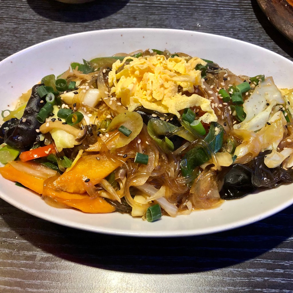 ユーザーが投稿したチャプチェの写真 - 実際訪問したユーザーが直接撮影して投稿した大久保韓国料理コルモク食堂の写真