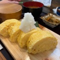 だし巻き卵定食 - 実際訪問したユーザーが直接撮影して投稿した小丹波和食 / 日本料理だしまき玉子専門店 卵道の写真のメニュー情報