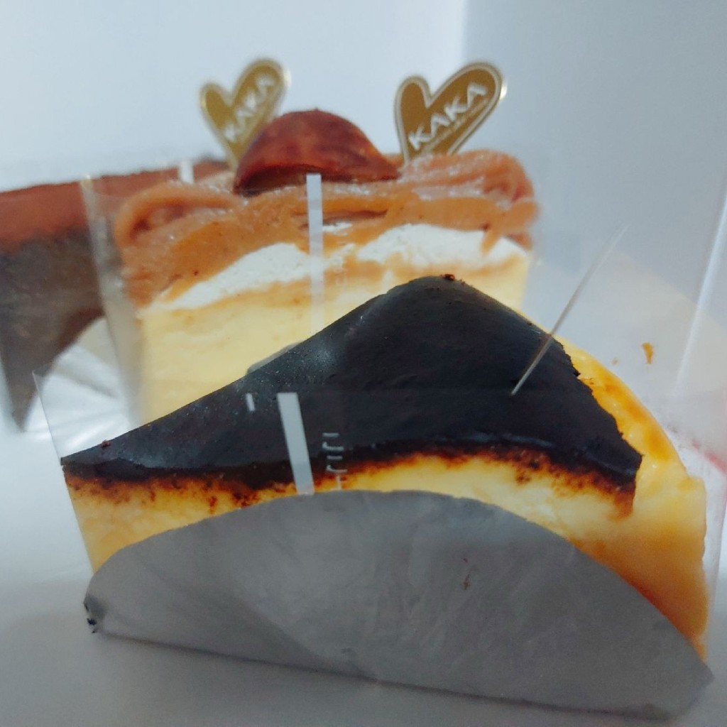 ユーザーが投稿したベイクドの写真 - 実際訪問したユーザーが直接撮影して投稿した平尾ケーキKAKA cheesecake store 平尾店の写真