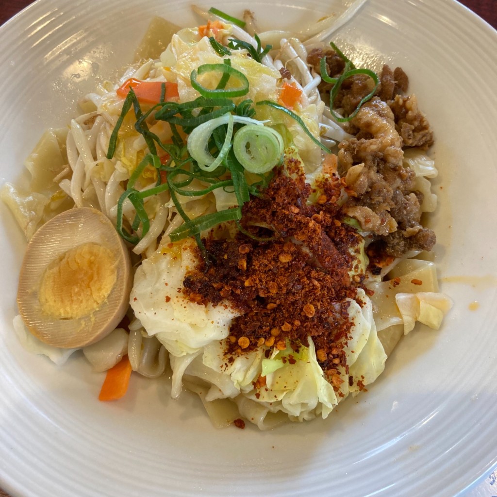 ユーザーが投稿したビャンビャン麺の写真 - 実際訪問したユーザーが直接撮影して投稿した五香中華料理バーミヤン 松戸五香店の写真