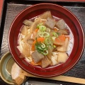 けんちんうどんLunch - 実際訪問したユーザーが直接撮影して投稿した浜松町焼鳥鳥元 浜松町店の写真のメニュー情報