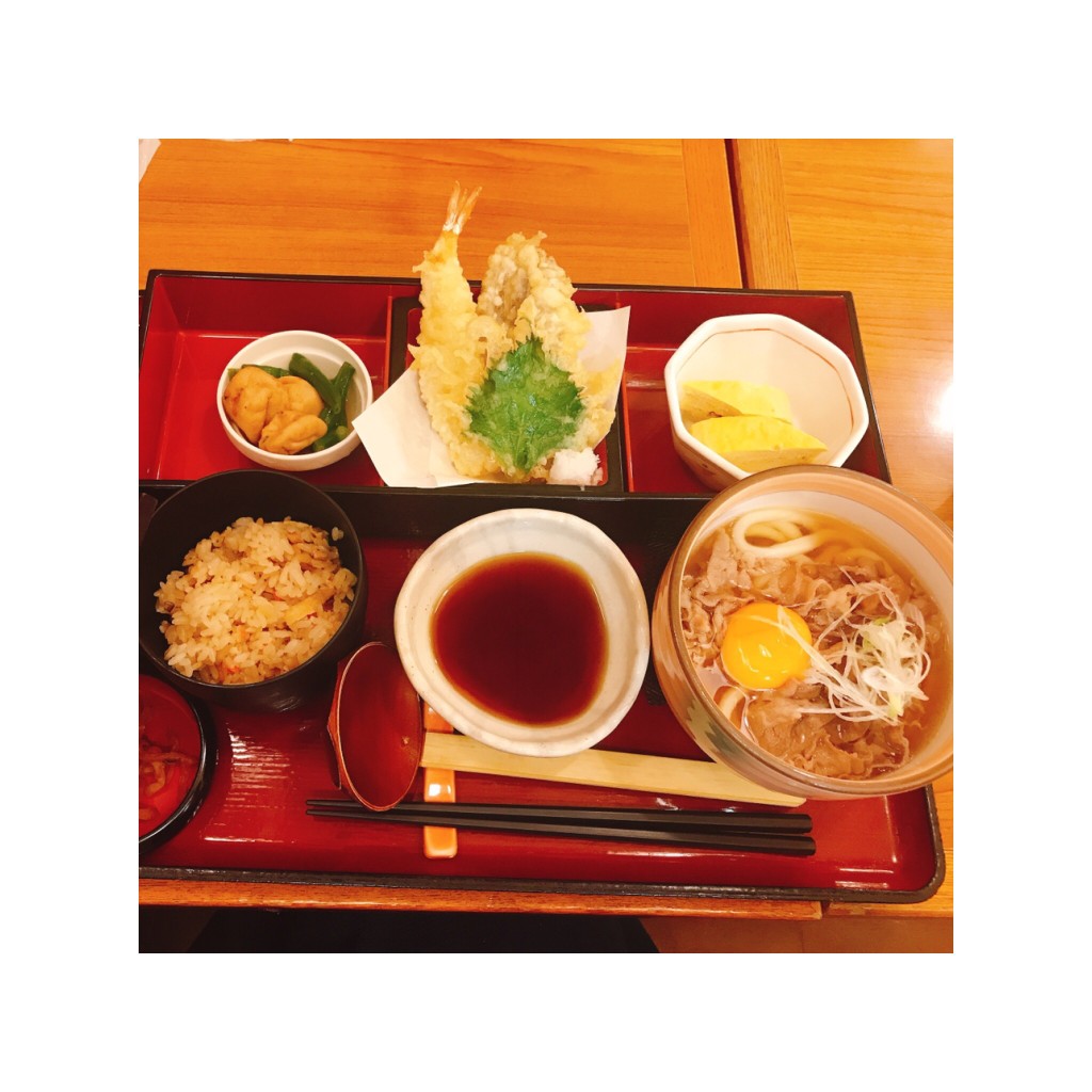 ユーザーが投稿した味彩膳の写真 - 実際訪問したユーザーが直接撮影して投稿した渋川うどん杵屋 草津近鉄百貨店の写真