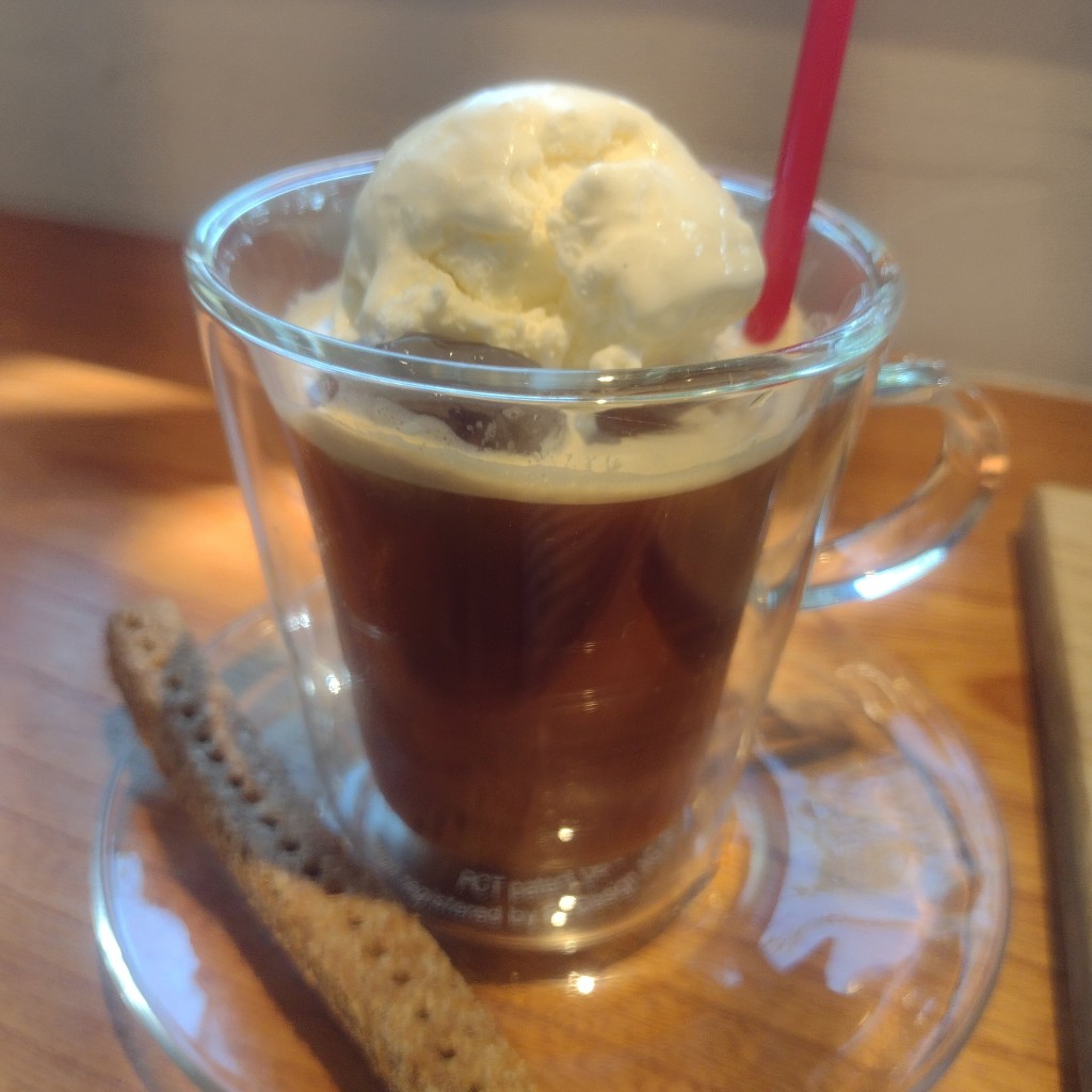 ユーザーが投稿したコーヒーフロートの写真 - 実際訪問したユーザーが直接撮影して投稿した吉井町長根カフェジャムカフェの写真