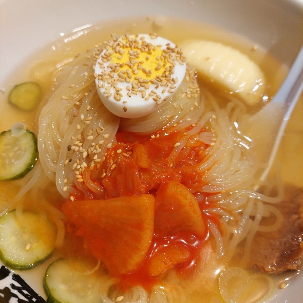 ユーザーが投稿した盛岡冷麺の写真 - 実際訪問したユーザーが直接撮影して投稿した上田中焼肉やまなか家 気仙沼店の写真
