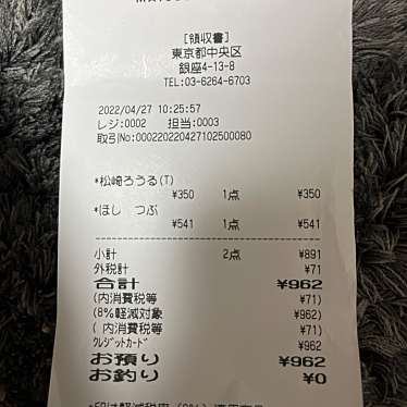 MATSUZAKI SHOTEN(銀座 松崎煎餅 本店)のundefinedに実際訪問訪問したユーザーunknownさんが新しく投稿した新着口コミの写真