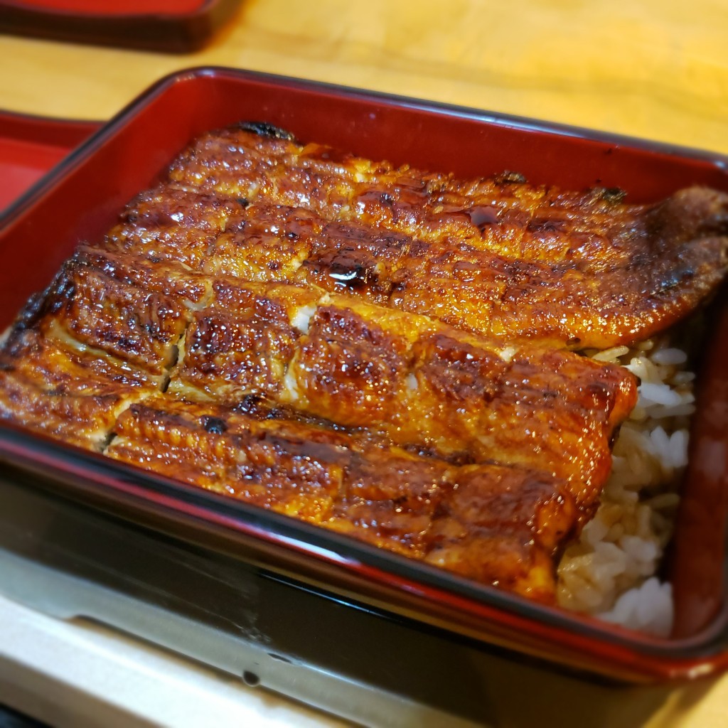 ユーザーが投稿した 鰻重 特上（肝吸い・お新香　付）の写真 - 実際訪問したユーザーが直接撮影して投稿した高田馬場うなぎ鰻専門店 愛川の写真