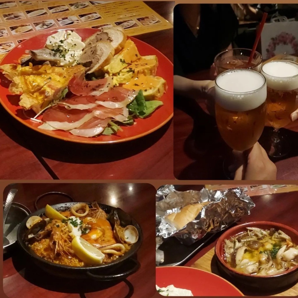 みーはさんが投稿した心斎橋筋スペイン料理のお店Gambas Al Ajillo&Tapas SOL/ガンバスアルアヒージュアンドタパス ソルの写真