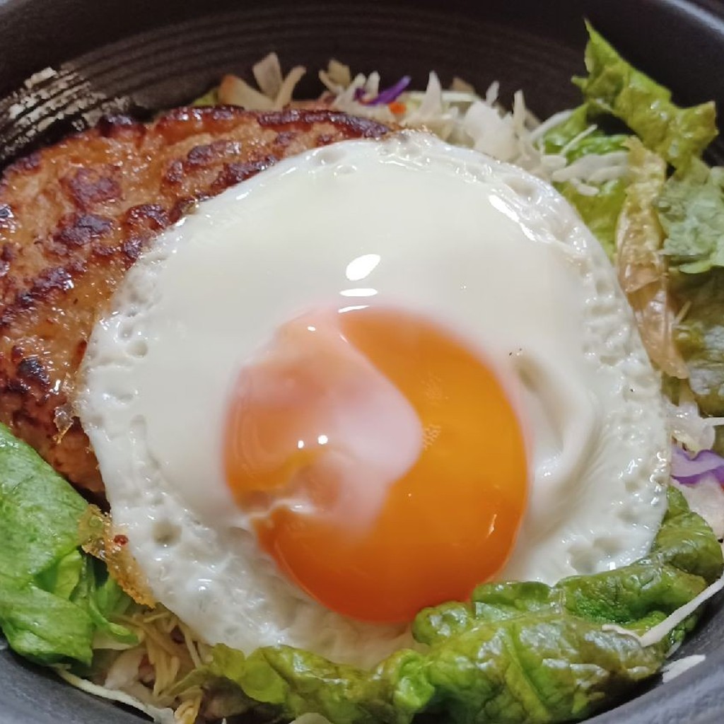 ユーザーが投稿したRS ロコモコ丼 (ランチ)の写真 - 実際訪問したユーザーが直接撮影して投稿した沖田町ファミリーレストランガスト 諏訪インター店の写真