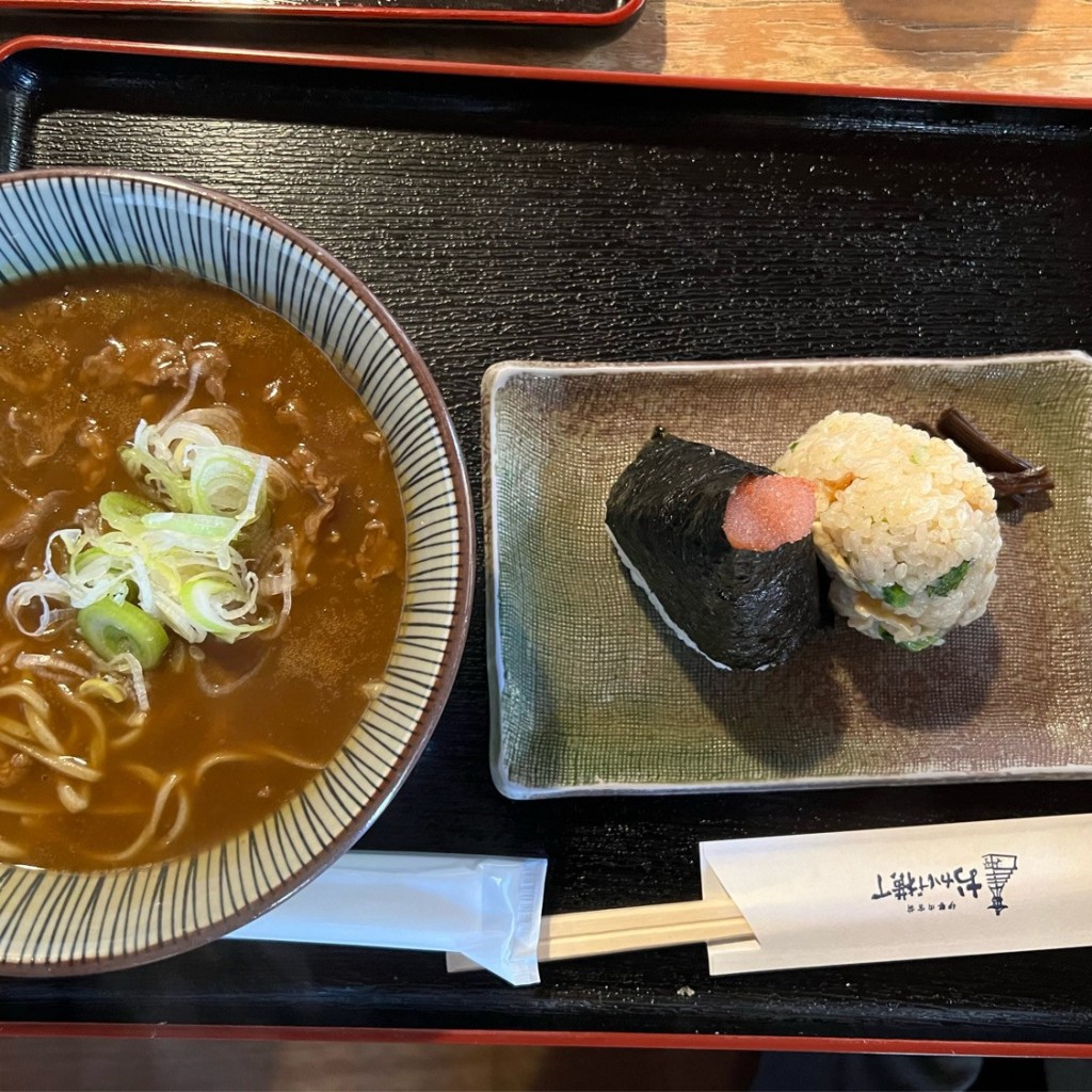 ユーザーが投稿した松阪牛肉カレーそばの写真 - 実際訪問したユーザーが直接撮影して投稿した宇治中之切町そば団五郎茶屋の写真