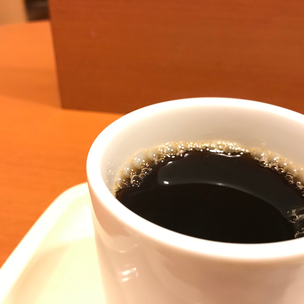ユーザーが投稿したブレンドコーヒーの写真 - 実際訪問したユーザーが直接撮影して投稿した小菅カフェカフェ ベローチェ 綾瀬店の写真