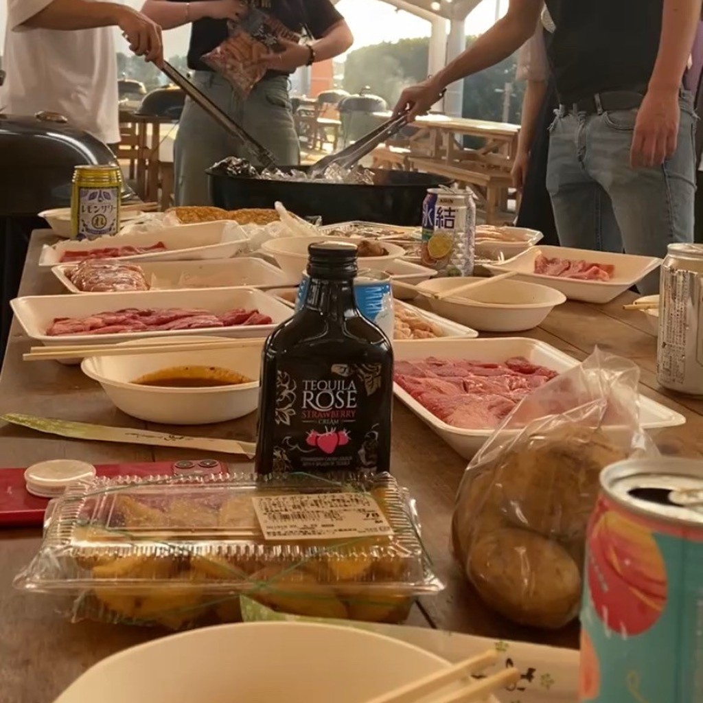 ユーザーが投稿したBBQの写真 - 実際訪問したユーザーが直接撮影して投稿した大蔵海岸通バーベキュー大蔵海岸BBQ ZAZAZAの写真