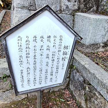 いねむりアヒルさんが投稿した宰府歴史 / 遺跡のお店相輪摚の写真