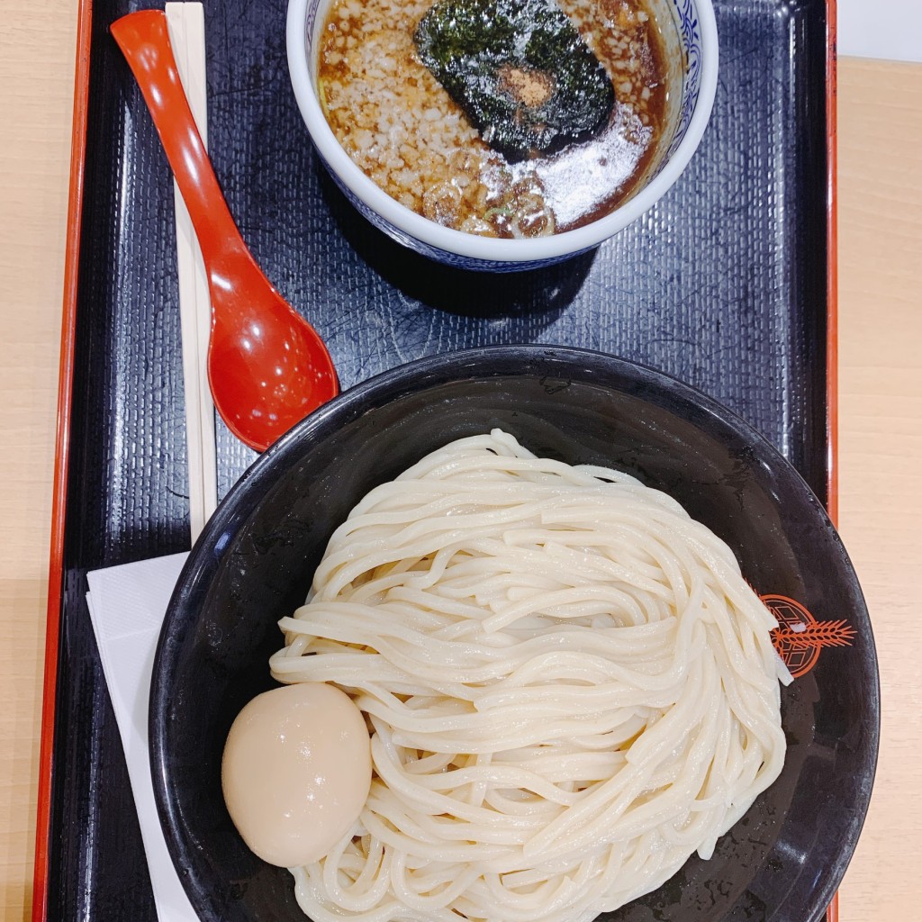 ユーザーが投稿した背脂つけ麺の写真 - 実際訪問したユーザーが直接撮影して投稿した大島田つけ麺専門店三田製麺所 セブンパークアリオ柏店の写真