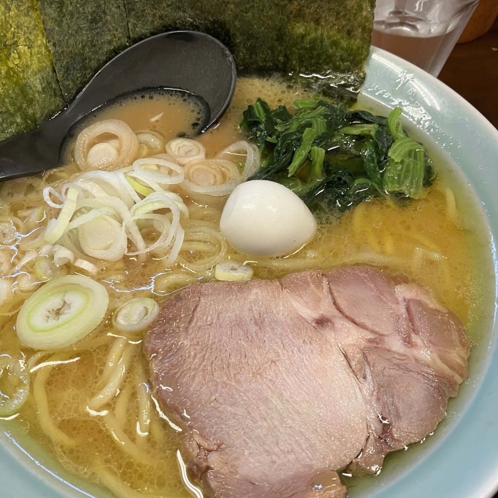 ユーザーが投稿した家系ラーメン 醤油味の写真 - 実際訪問したユーザーが直接撮影して投稿した五女子ラーメン専門店らーめん 爛々亭 五女子店の写真