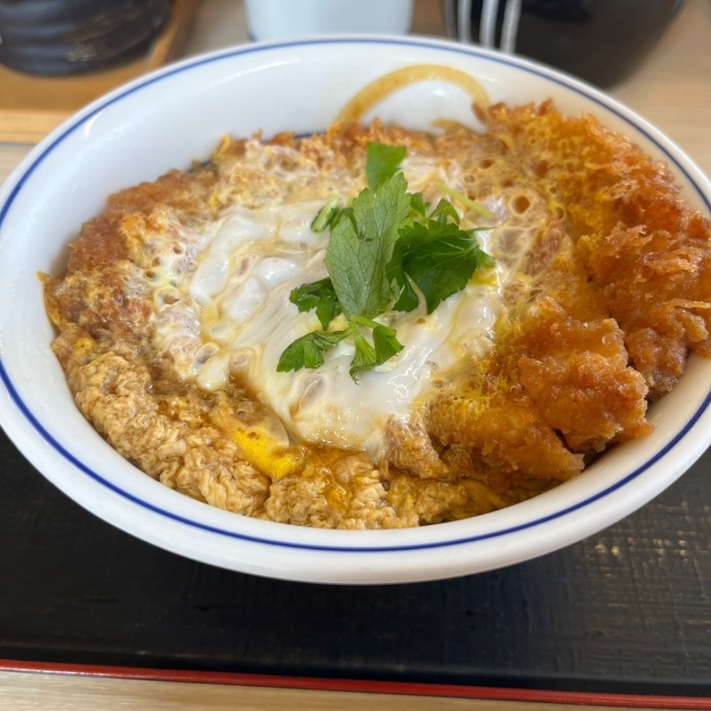 ユーザーが投稿したカツ丼(竹)の写真 - 実際訪問したユーザーが直接撮影して投稿した堂山とんかつかつや 大阪枚方店の写真