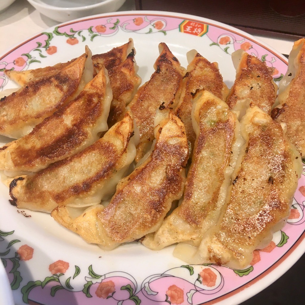 ユーザーが投稿した餃子定食の写真 - 実際訪問したユーザーが直接撮影して投稿した下京町餃子餃子の王将 佐世保店の写真