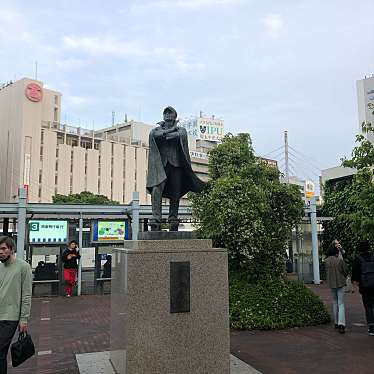 実際訪問したユーザーが直接撮影して投稿した駅元町銅像青春感謝像の写真