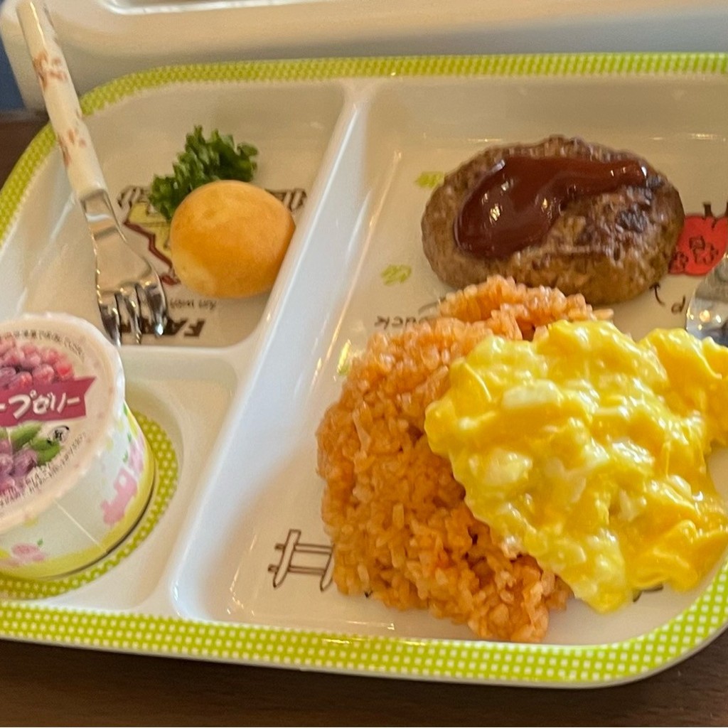 ユーザーが投稿したお子様プレートの写真 - 実際訪問したユーザーが直接撮影して投稿した小菅ケ谷洋食SOBANIの写真