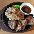 実際訪問したユーザーが直接撮影して投稿した中堂寺粟田町ステーキ肉が旨いカフェ NICK STOCK 京都リサーチパーク店の写真