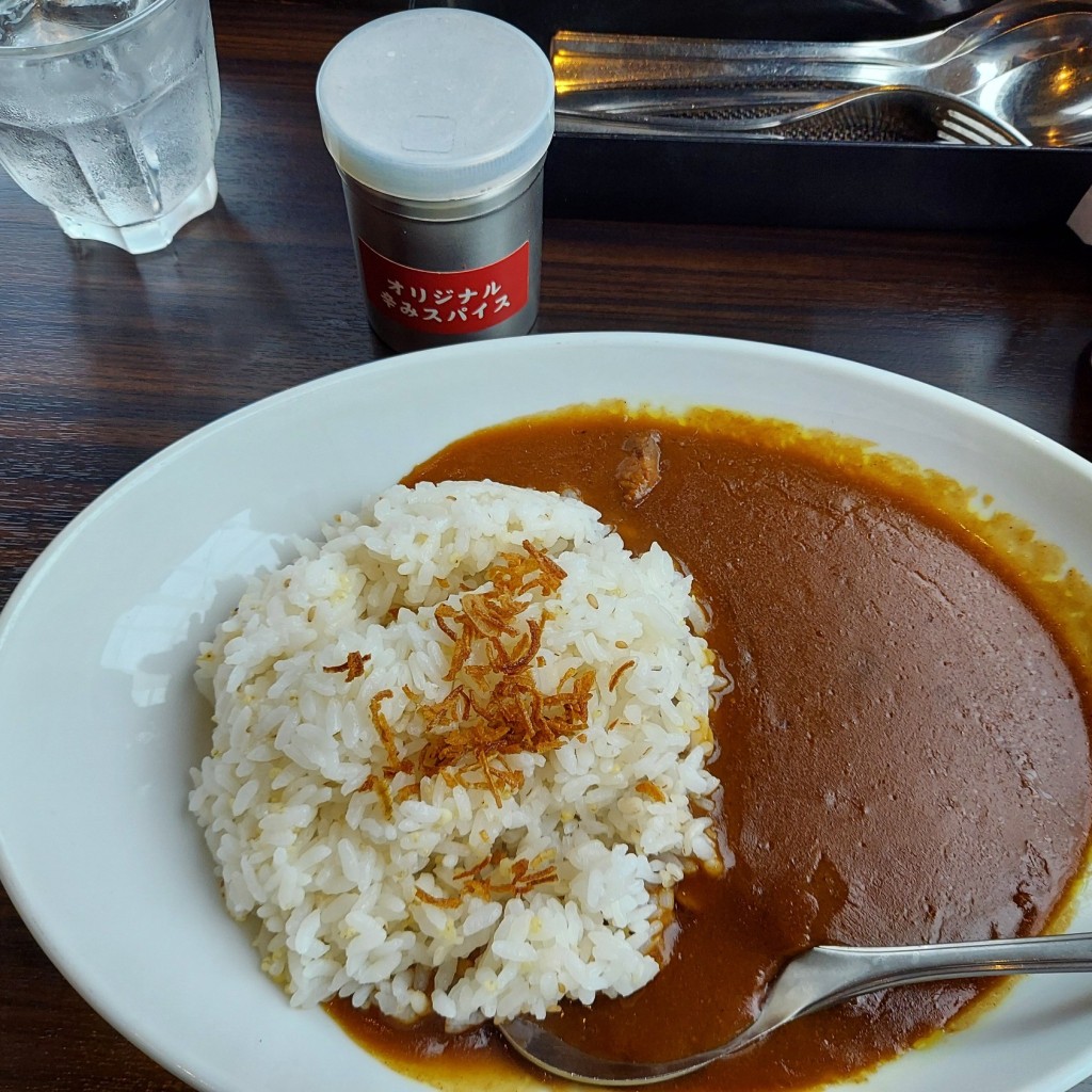 ユーザーが投稿したL カレーライスの写真 - 実際訪問したユーザーが直接撮影して投稿した三河安城南町喫茶店さかい珈琲安城店の写真