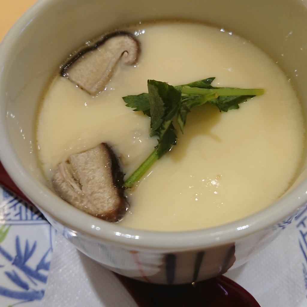ユーザーが投稿した茶碗蒸しの写真 - 実際訪問したユーザーが直接撮影して投稿した篠崎町回転寿司回転寿司やまと 篠崎店の写真