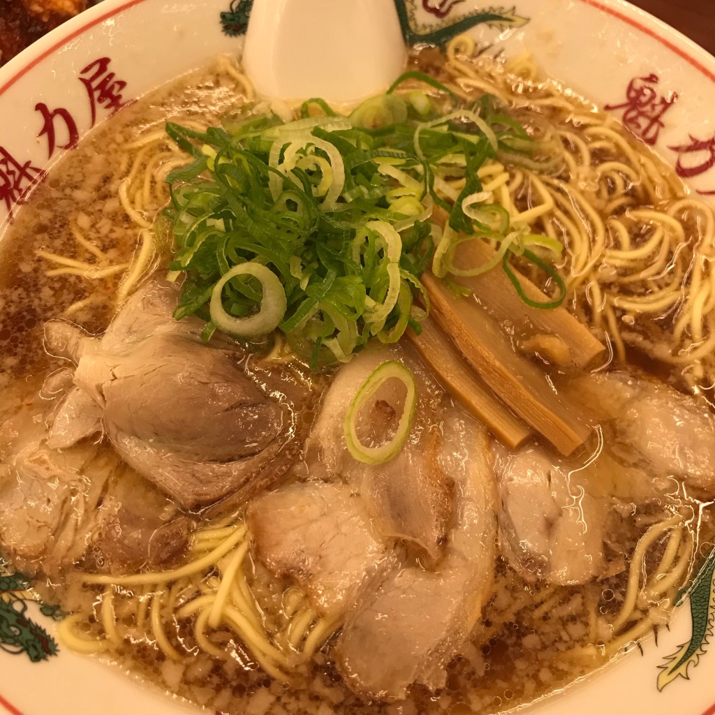 ユーザーが投稿した醤油ラーメンの写真 - 実際訪問したユーザーが直接撮影して投稿した東若林町ラーメン専門店ラーメン魁力屋 浜松店の写真