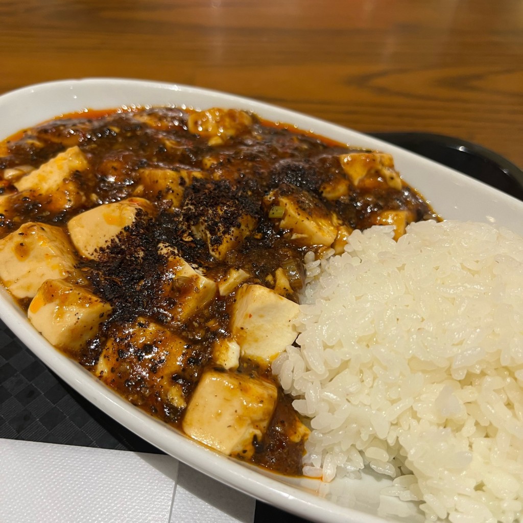 ユーザーが投稿した麻婆豆腐丼の写真 - 実際訪問したユーザーが直接撮影して投稿したみなとみらい四川料理福満園 マークイズみなとみらい店の写真