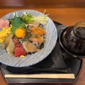 実際訪問したユーザーが直接撮影して投稿した谷魚介 / 海鮮料理あわじしま海鮮ちらし桜の木の写真