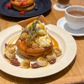 実際訪問したユーザーが直接撮影して投稿した難波中カフェPANCAKE&books bibliothequeの写真