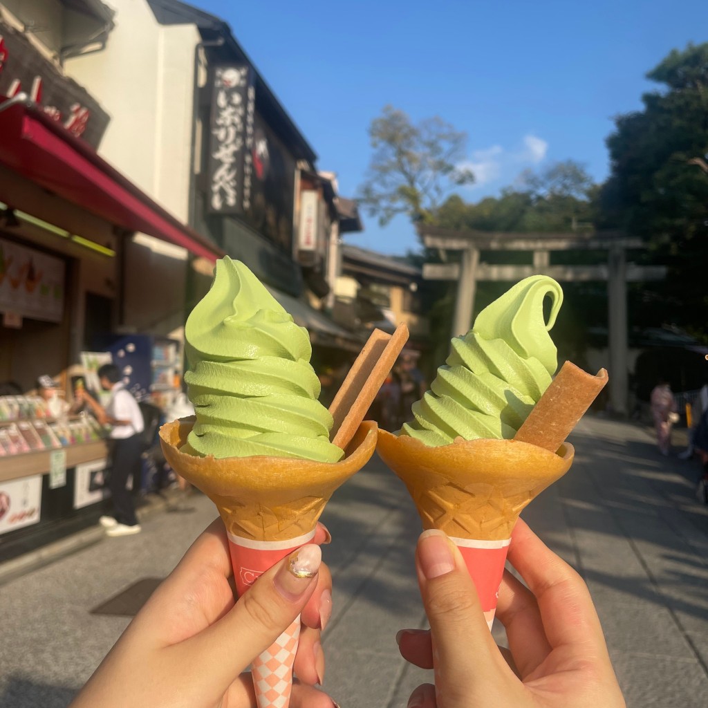 実際訪問したユーザーが直接撮影して投稿した深草開土町和菓子本家八ッ橋 稲荷東店の写真