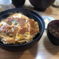 カツ丼 - 実際訪問したユーザーが直接撮影して投稿した滝呂町定食屋信味の写真のメニュー情報