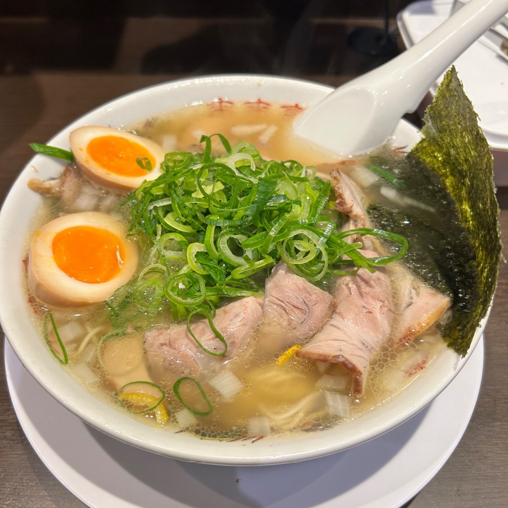 ユーザーが投稿した塩ラーメンの写真 - 実際訪問したユーザーが直接撮影して投稿した相武台ラーメン専門店来来亭 相武台店の写真