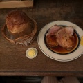 ローストポークセット パン - 実際訪問したユーザーが直接撮影して投稿した福島ダイニングバーVELVET VIRGOの写真のメニュー情報
